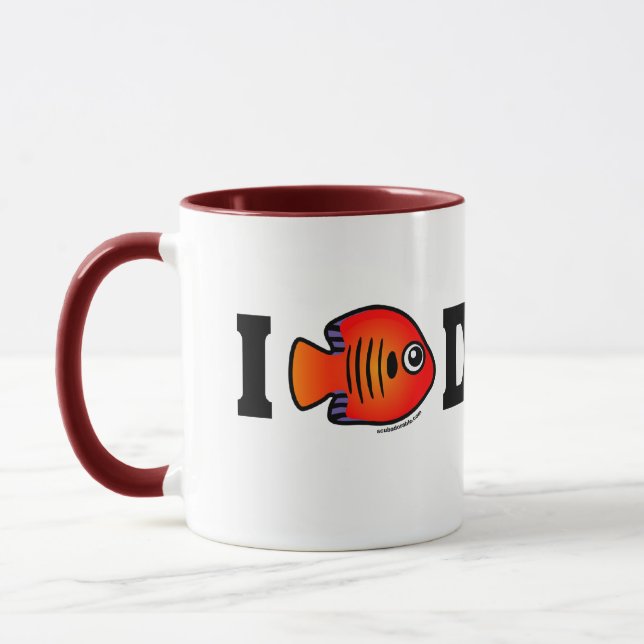 Mug I Love Diving (Gauche)