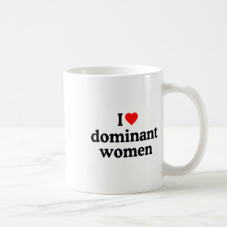 Mug I Love Dominant Femmes Chemise - I Heart Dominant 