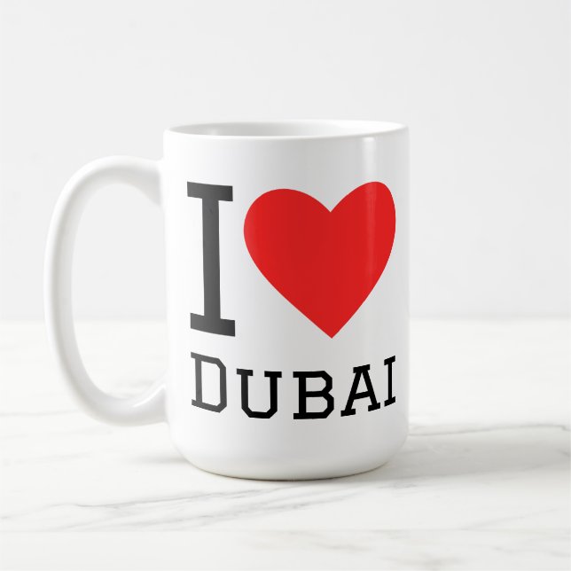 Mug I love dubai (Gauche)