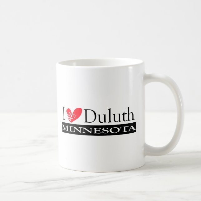 Mug I Love Duluth Minnesota (Droite)