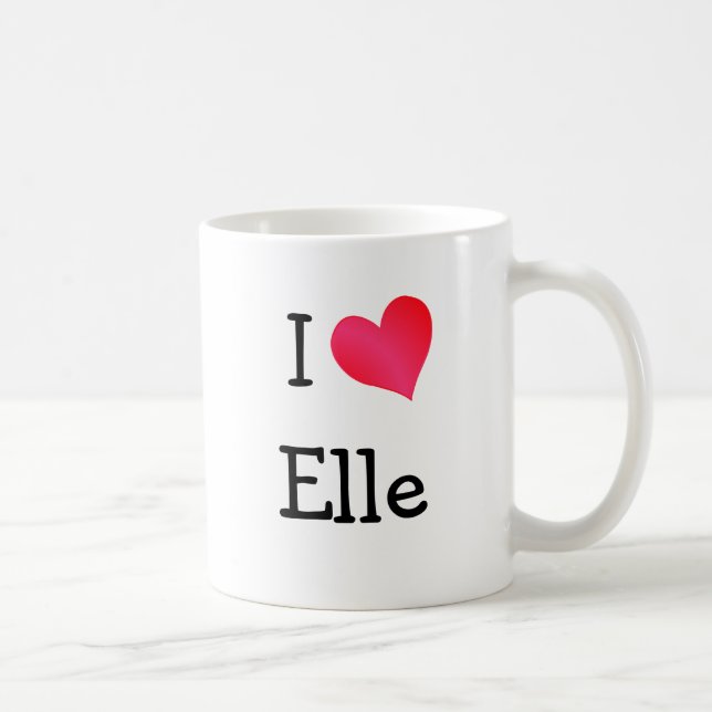 Mug I Love Elle (Droite)