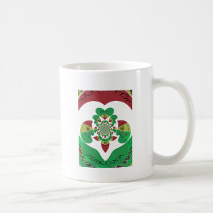 Mug I Love Ethiopia Kaleidoscope - Heartfeel Rasta Art