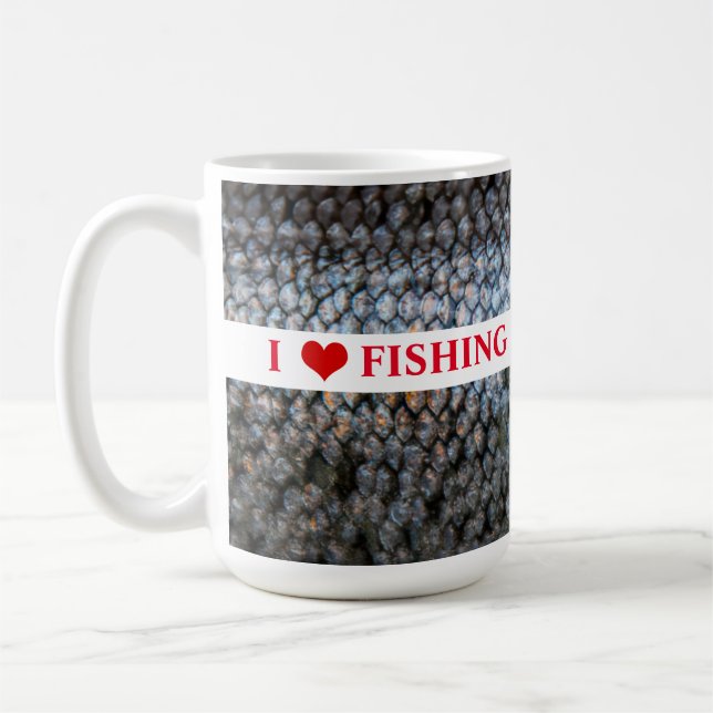 Mug I Love Fishing Rainbow Trout (Gauche)