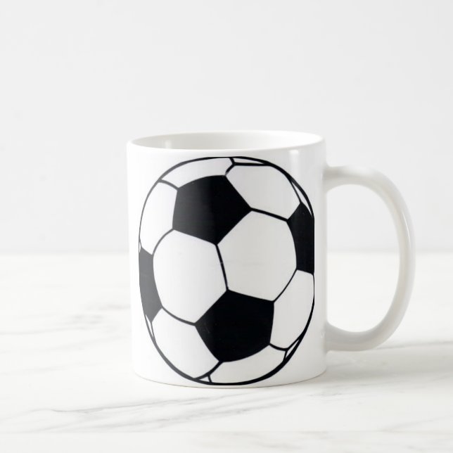 Mug I Love Football (Soccer) Coeur du jeu : I Love (Droite)