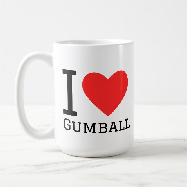 Mug I love gumball (Gauche)