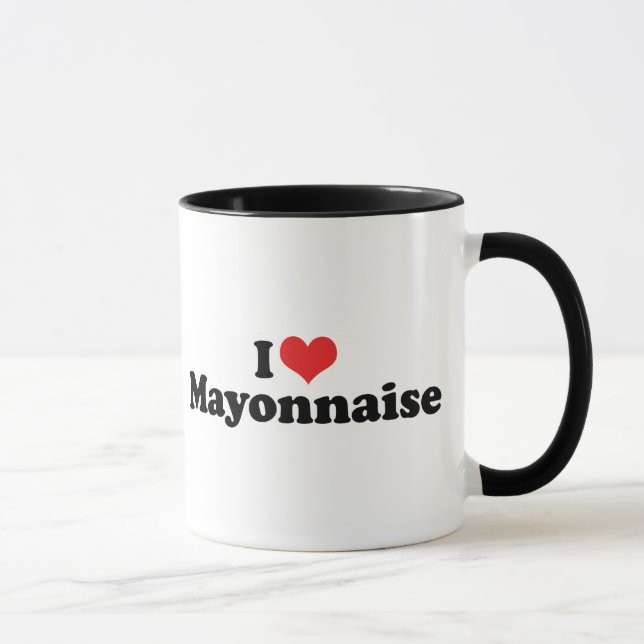 Mug I Love Heart Mayo - Mayonnaise Lover (Droite)