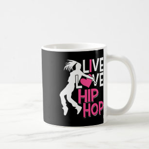 Mug I Love Hip hop Dance - Coeur Rose et Hip hop Danc