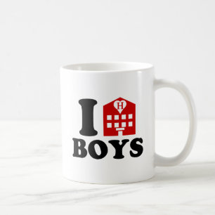 Mug I Love Hotel Boys
