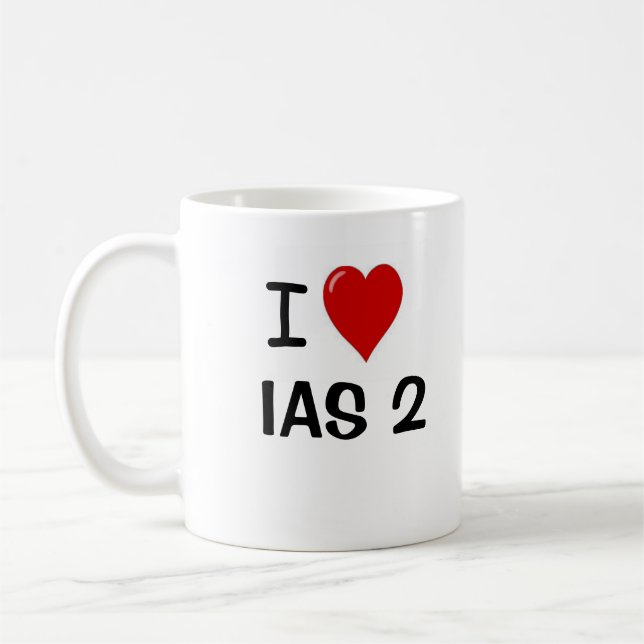 Mug I Love IAS 2 Comptable des stocks (Gauche)