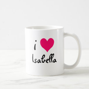 Mug I Love Isabella