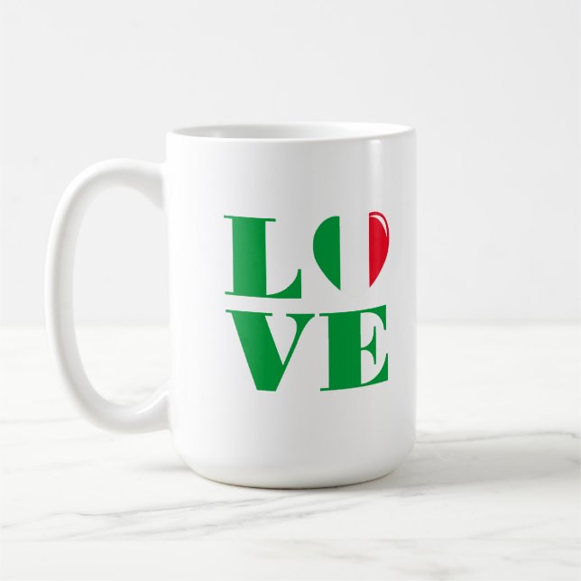 Mug I love Italy (Gauche)