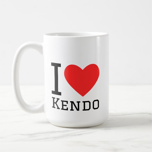 Mug I love kendo (Gauche)