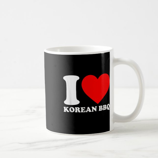 Mug I Love Korean Bbq (Droite)