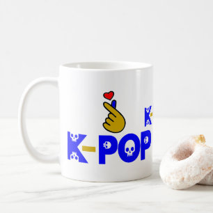 Mug I Love KPop Fabuleux Classique Blanc