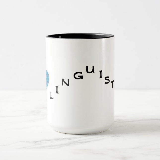 Mug I Love Linguistique (Centre)