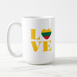 Mug I love Lithuania