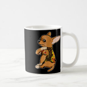 Mug I Love Maman Tattoo Chihuahua Chien Chemise Tourne