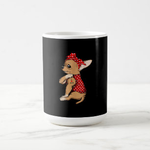 Mug I Love Maman Tattoo Funny Chihuahua Chien portant