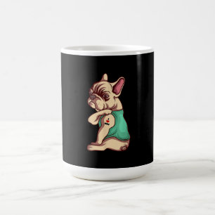 Mug I Love Maman Tattoo Lover Funny French Bulldog
