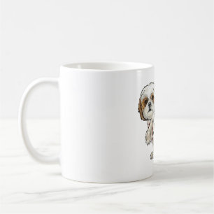 Mug I Love Maman Tattoo Shih Tzu Mom Funny Mother_s Da