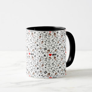 Mug I Love Math Mathematics Symboles