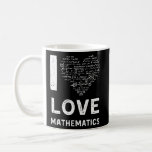 Mug I Love Mathematics t-shirt, Mathématicien<br><div class="desc">Vous cherchez un cadeau parfait pour un amoureux des mathématiques? Ne cherchez pas plus loin que notre t-shirt en mathématiques ! Fabriqué avec un ajustement doux et confortable, cette chemise est parfaite pour tout enseignant ou amateur de mathématiques. De plus, c'est amusant et élégant, ce qui en fait le cadeau...</div>