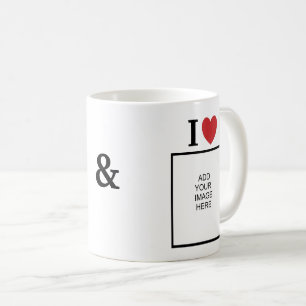 Mug I Love Me Aime Ajouter Une Photo Café Personnalisé
