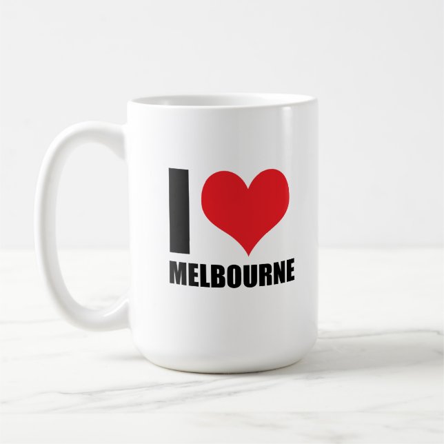 Mug I Love Melbourne (Gauche)