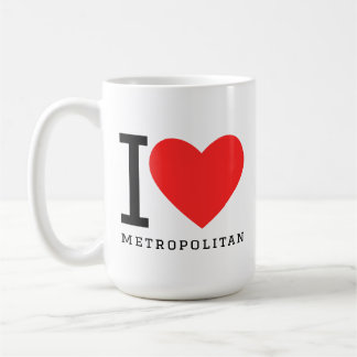 Mug I love metropolitan