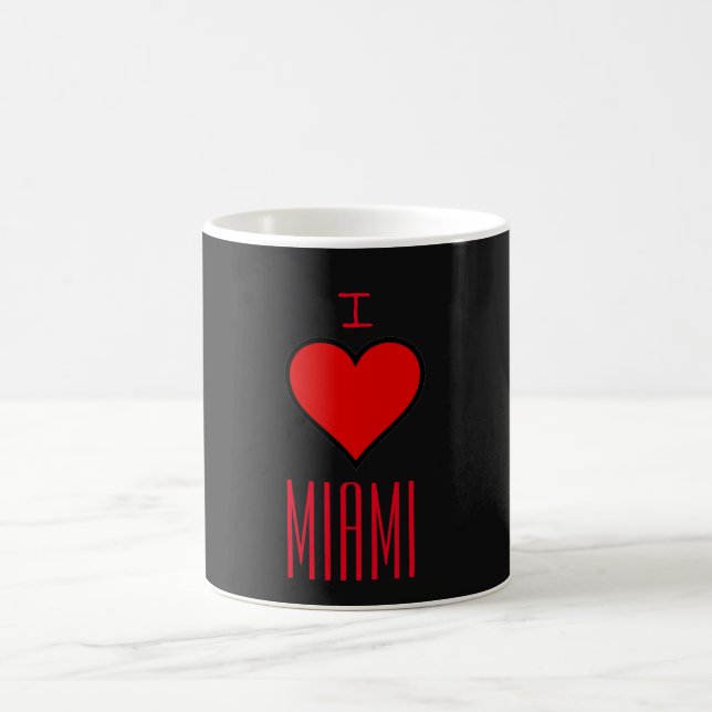 Mug ~I Love Miami~ MUG, CUSTOMISEZ-LE ! (Centre)
