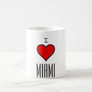 Mug ~I Love Miami~ MUG, CUSTOMISEZ-LE !