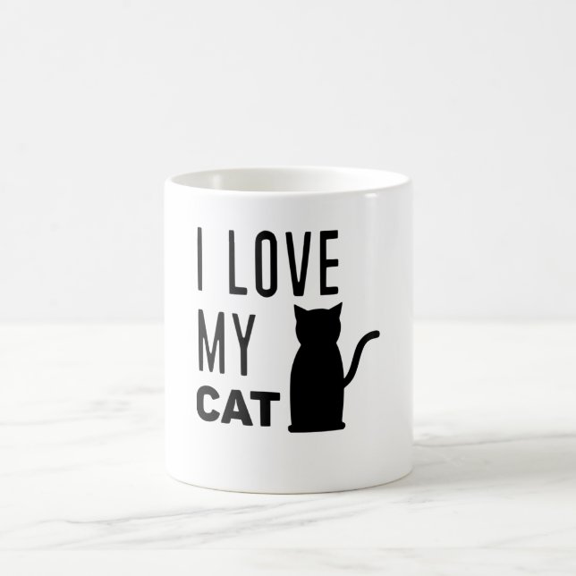 Mug I love my Cat (Centre)