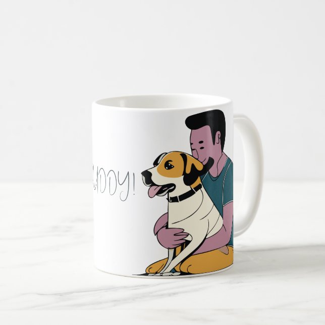 Mug I Love My Dog - Homme Edition 2 (Devant droit)
