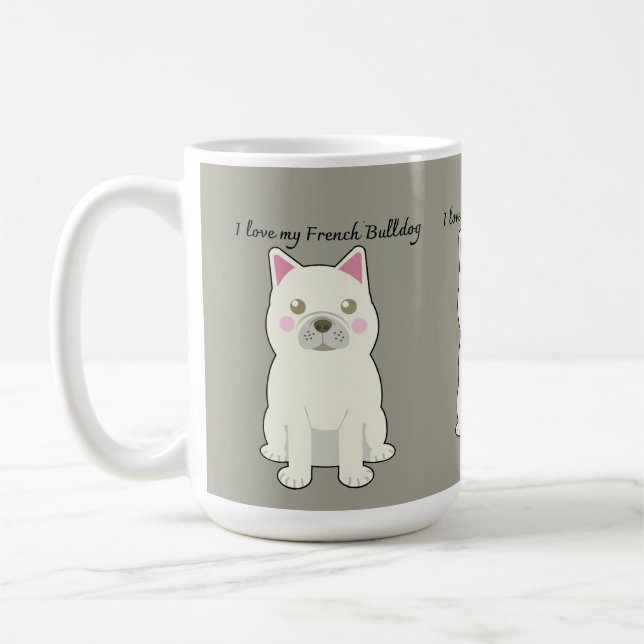 Mug I Love my French Bulldog (Gauche)