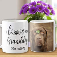 I Love My Granddog mignon animal de compagnie Chie