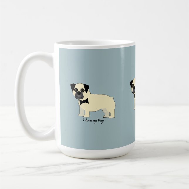 Mug I love my Pug (Gauche)