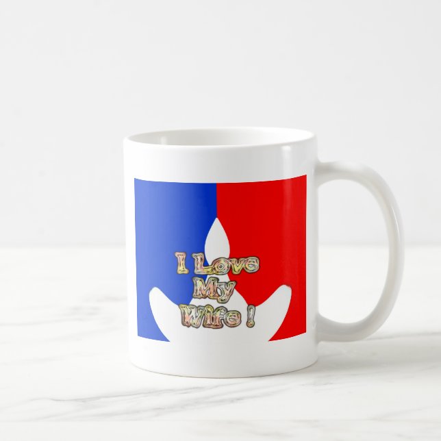 Mug "I Love My Wife" Imprimer (Droite)