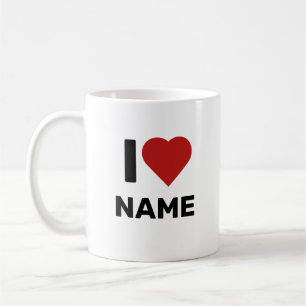 Mug I Love Name