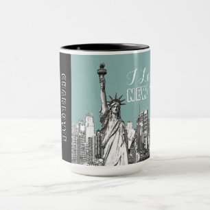 Mug I Love New York Personnalisé