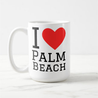 Mug I love palm beach 