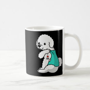 Mug I Love Papa Tattoo Bichon Frise Père Chien