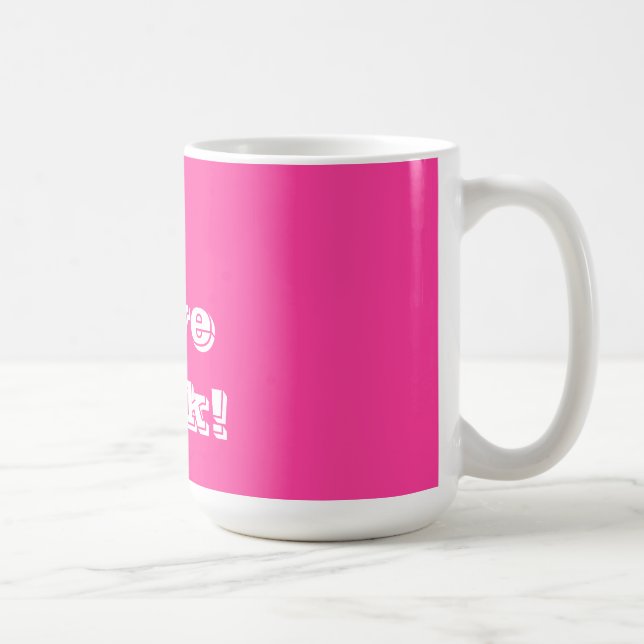 Mug I Love Pink (Droite)