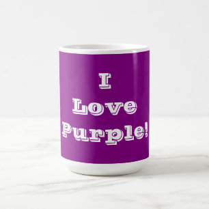 Mug I Love Purple