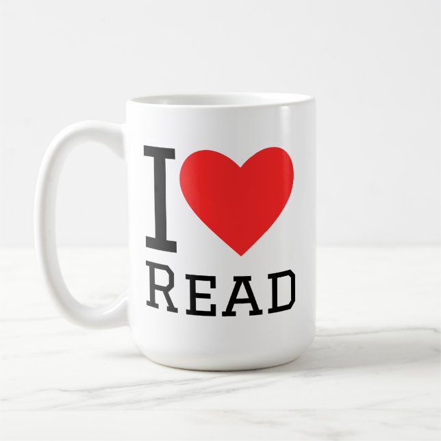 Mug i love read (Gauche)