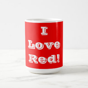 Mug I Love Red