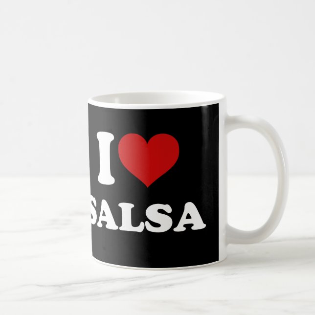 Mug I Love Salsa (Droite)