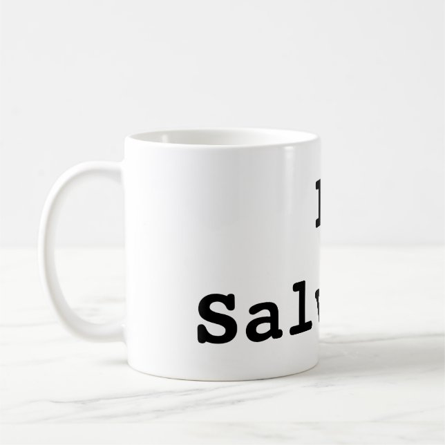 Mug I love Salvador (Gauche)