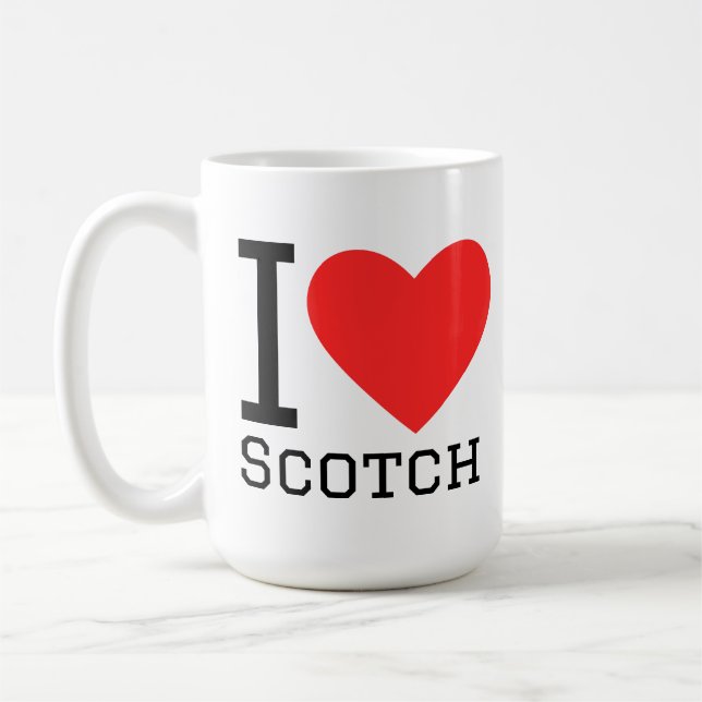 Mug I love scotch  (Gauche)