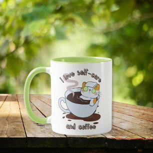 Mug I Love Self-Care and Coffee Funny Coffee