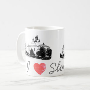 Mug I Love Slonim Belarus Architecture Church